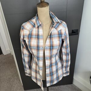 Roper Multicolor Plaid Stampede Western Shirt